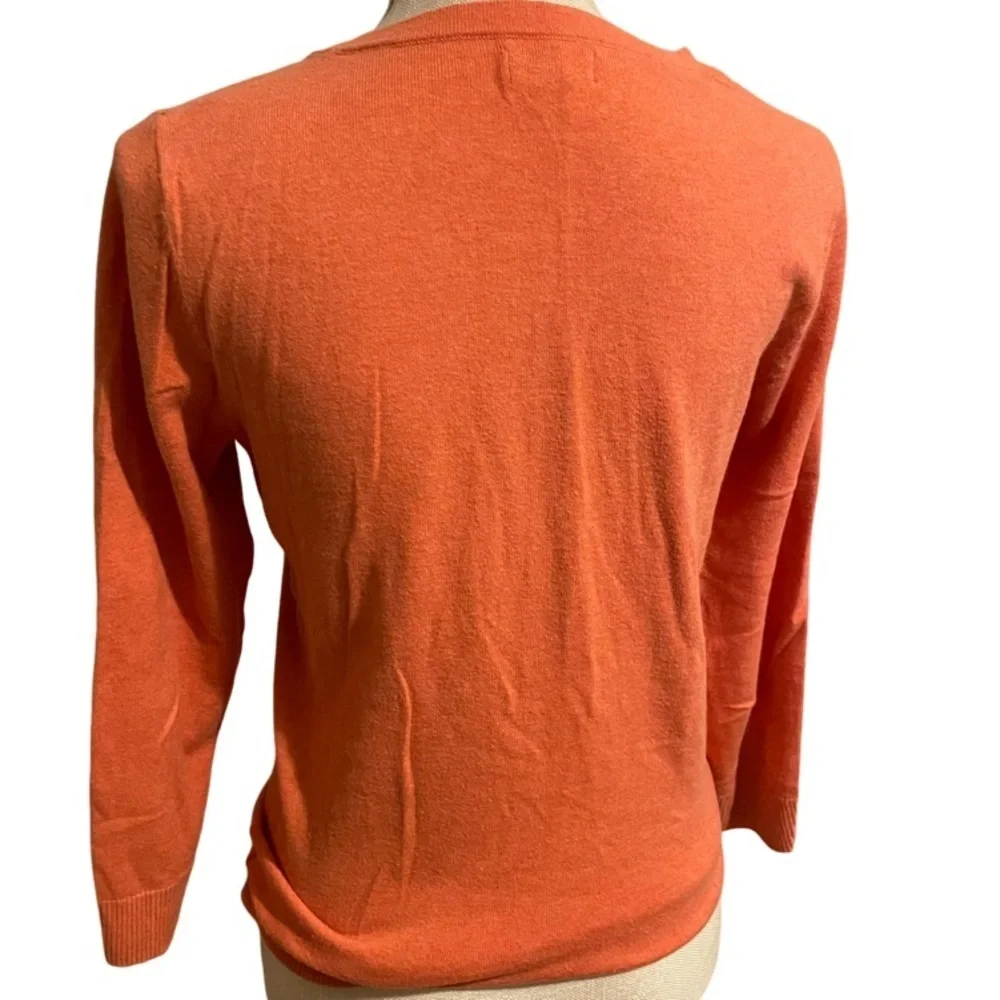 Merona Coral Cardigan 3/4 Sleeve - Picture 2 of 5